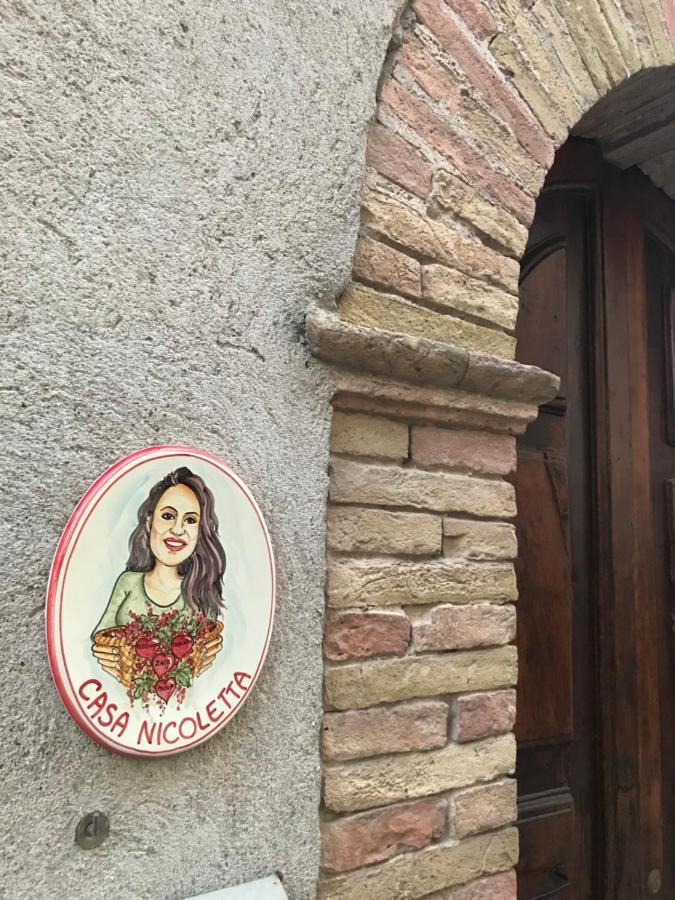 Apartmán Casa Nicoletta Sarteano Exteriér fotografie